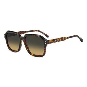 A0479Z New ISABEL MARANT Havana Square IM 0153/G/S 086PR Sunglasses Women